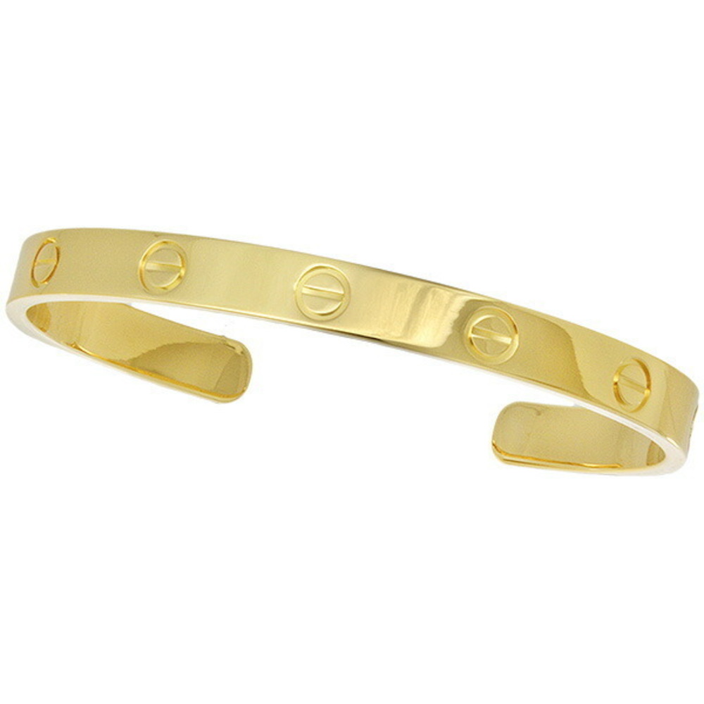 Cartier Love Bracelet Open Bangle Yellow Gold